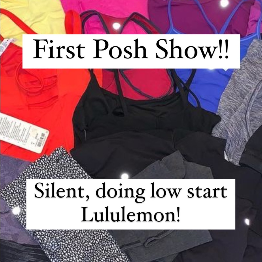 Live Show Listing!! Not silent! Discounted Lululemon!